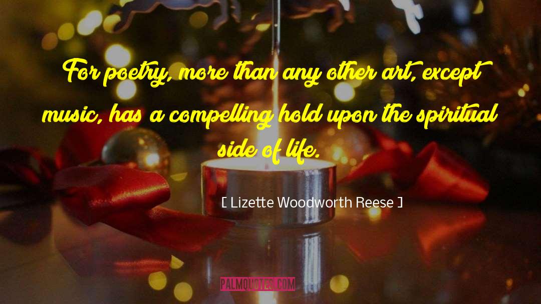 Spiritual Cleansing quotes by Lizette Woodworth Reese