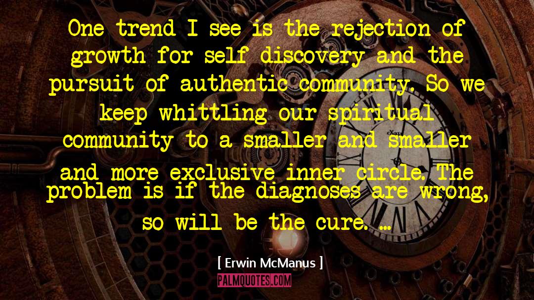 Spiritual Community quotes by Erwin McManus