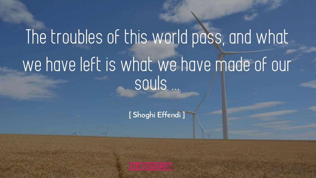Spiritual Contemplation quotes by Shoghi Effendi