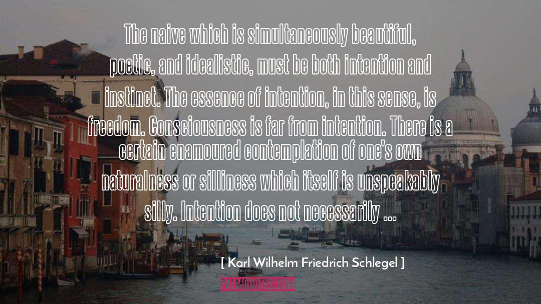 Spiritual Contemplation quotes by Karl Wilhelm Friedrich Schlegel