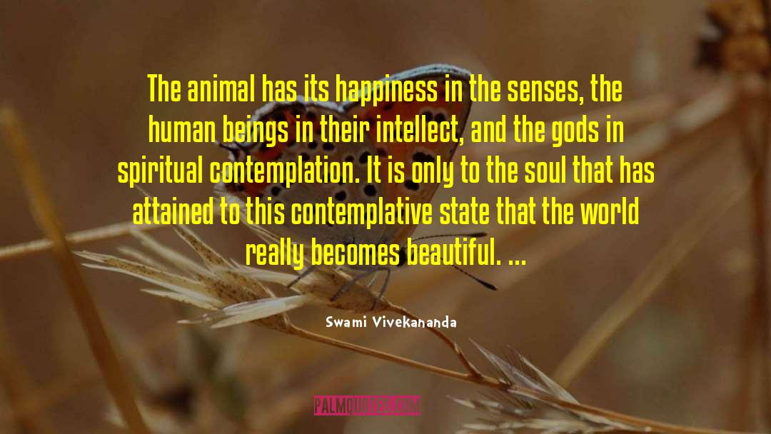 Spiritual Contemplation quotes by Swami Vivekananda