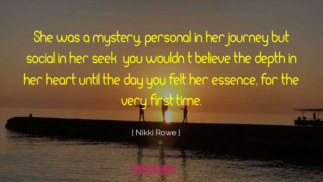 Spiritual Contemplation quotes by Nikki Rowe