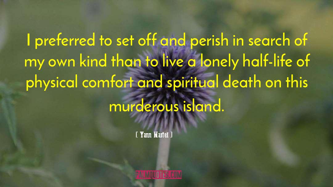 Spiritual Death quotes by Yann Martel