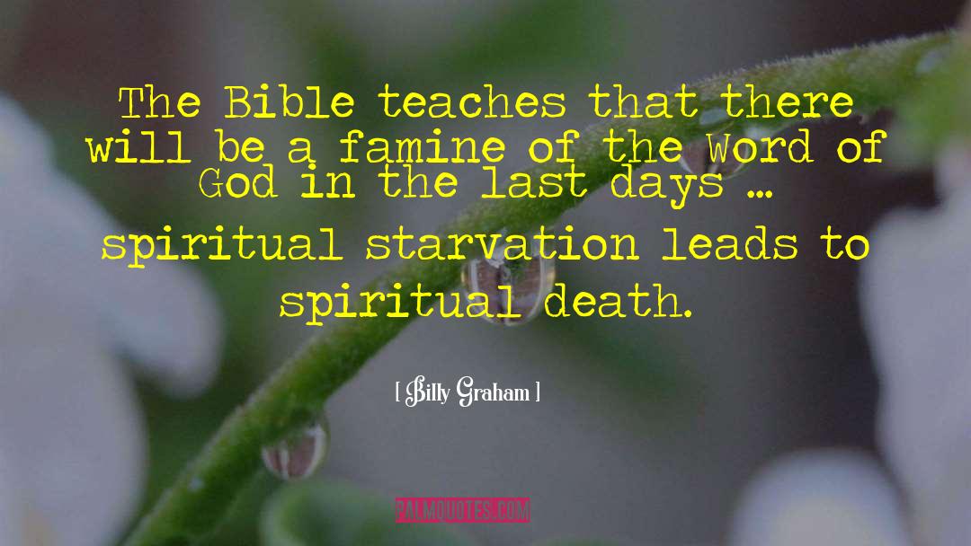 Spiritual Death quotes by Billy Graham