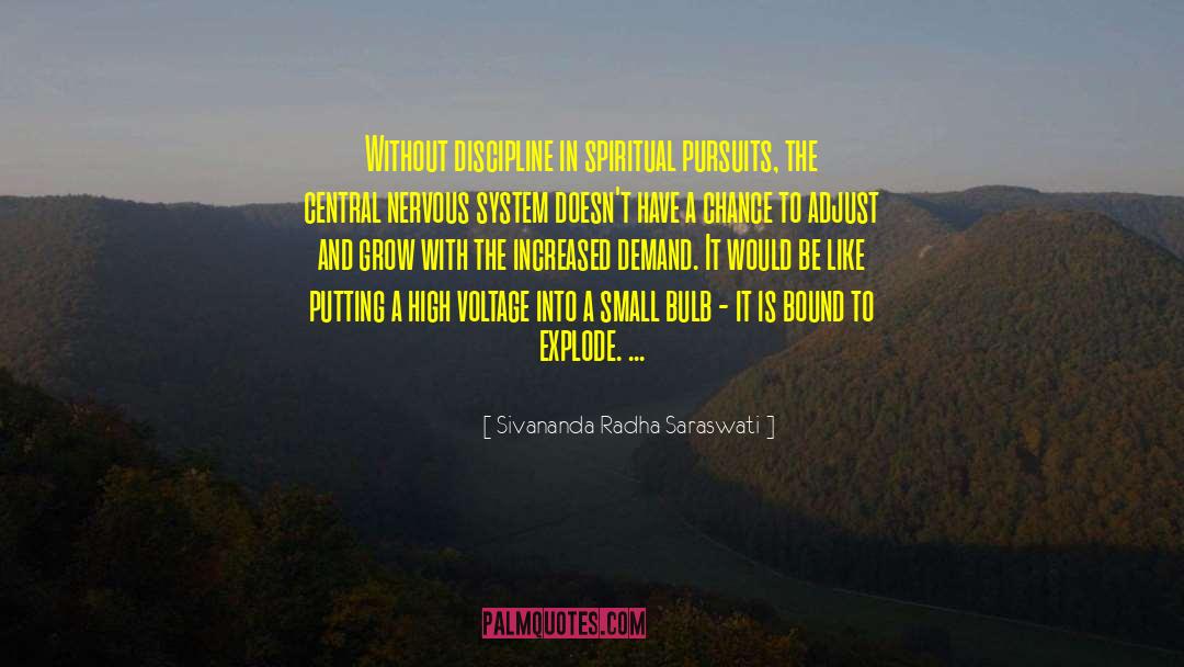 Spiritual Discipline quotes by Sivananda Radha Saraswati
