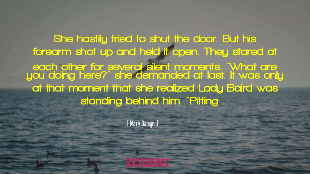 Spiritual Door quotes by Mary Balogh