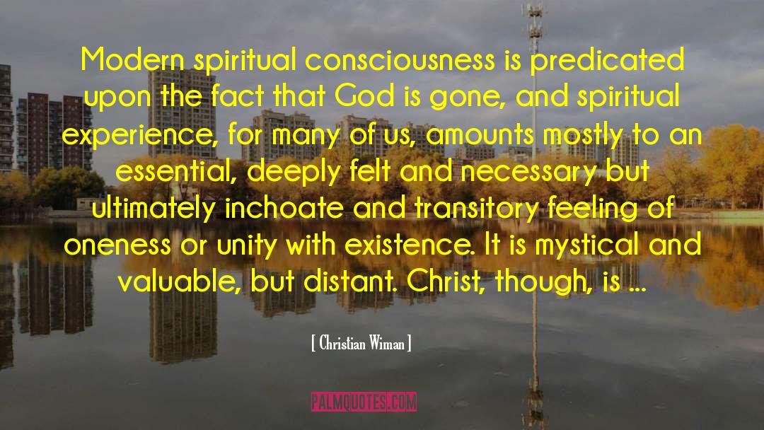 Spiritual Door quotes by Christian Wiman