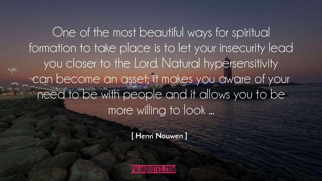 Spiritual Formation quotes by Henri Nouwen