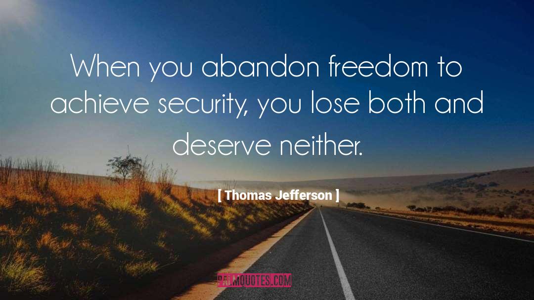 Spiritual Freedom quotes by Thomas Jefferson