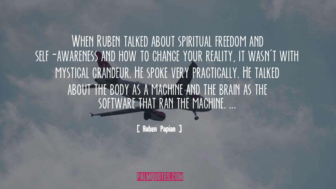 Spiritual Freedom quotes by Ruben Papian