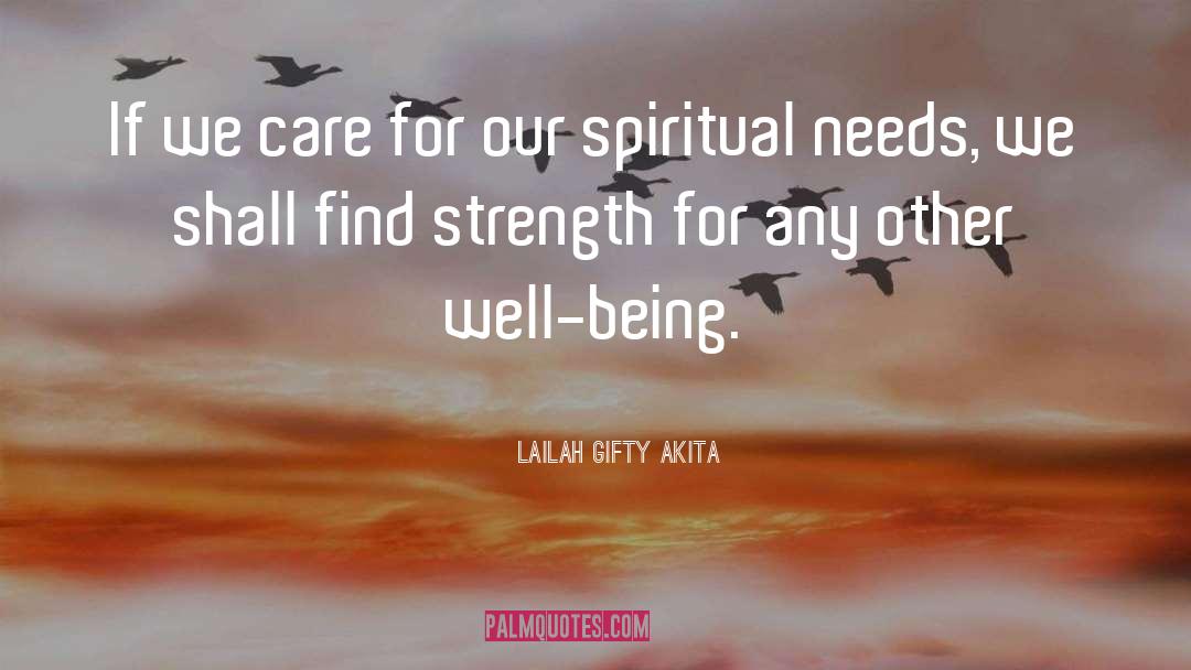 Spiritual Guidance quotes by Lailah Gifty Akita