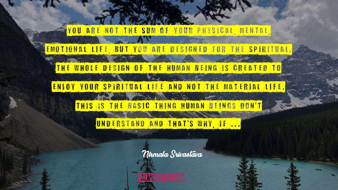 Spiritual Guides quotes by Nirmala Srivastava