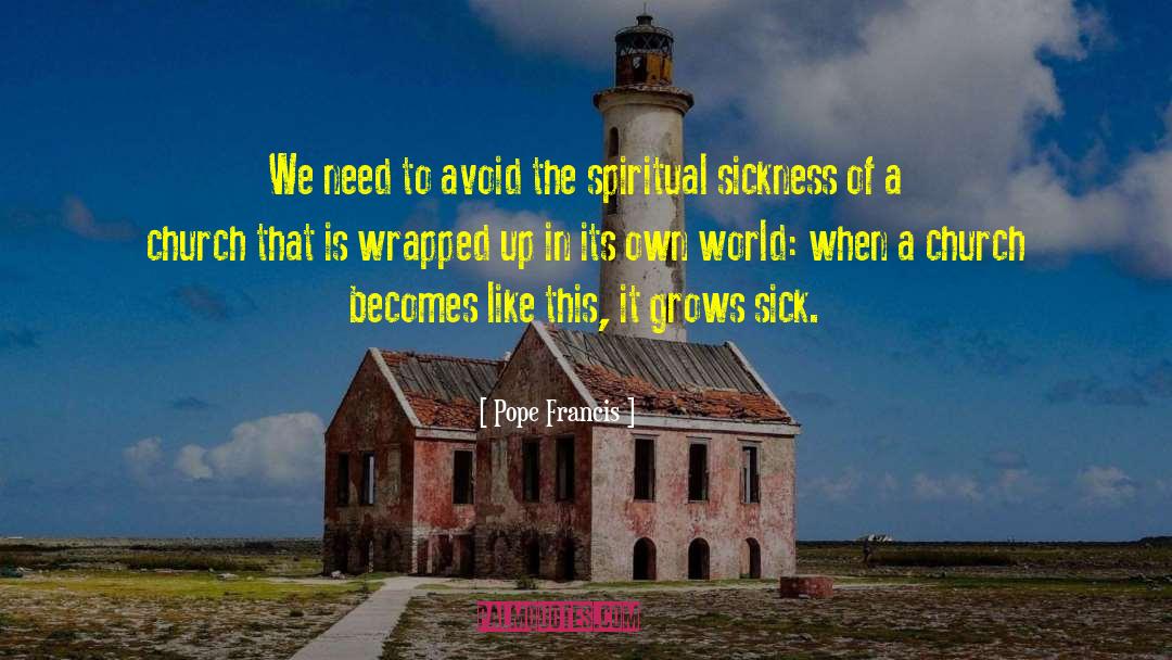 Spiritual Housecleaning quotes by Pope Francis