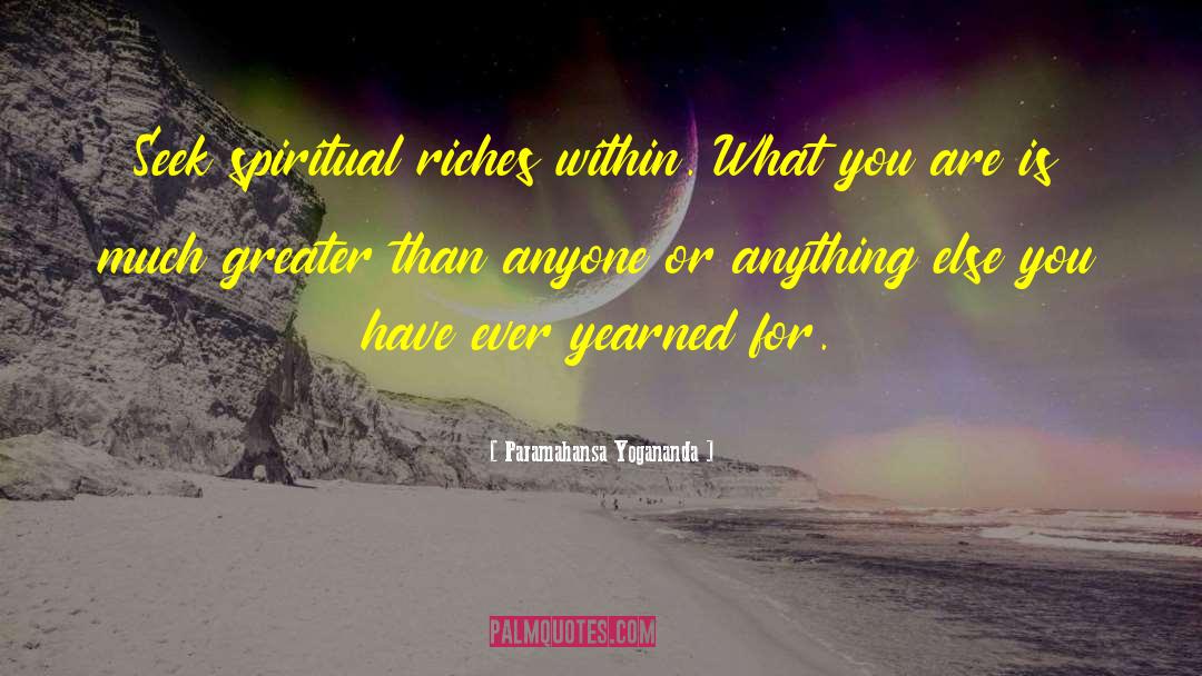 Spiritual Inquiry quotes by Paramahansa Yogananda
