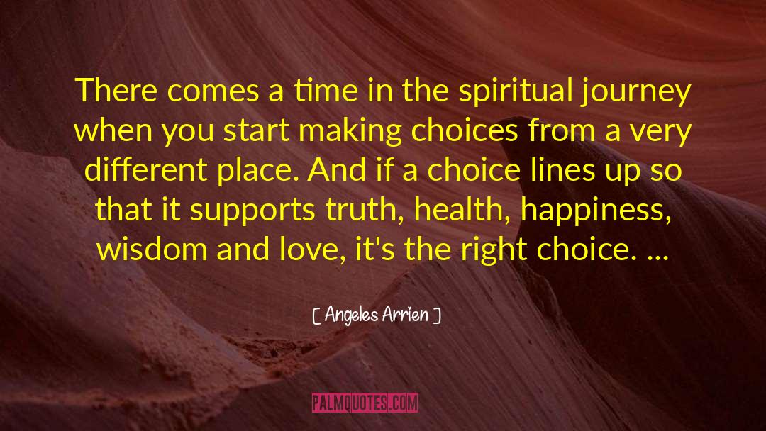 Spiritual Journey quotes by Angeles Arrien