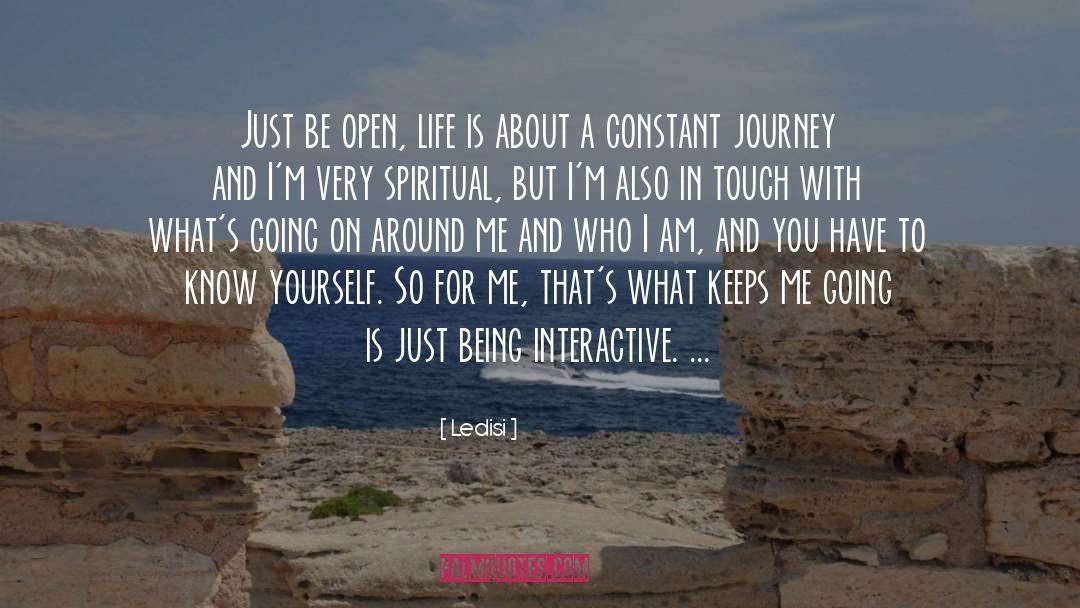 Spiritual Journey quotes by Ledisi