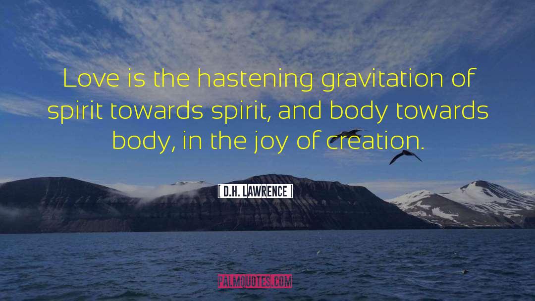 Spiritual Joy quotes by D.H. Lawrence