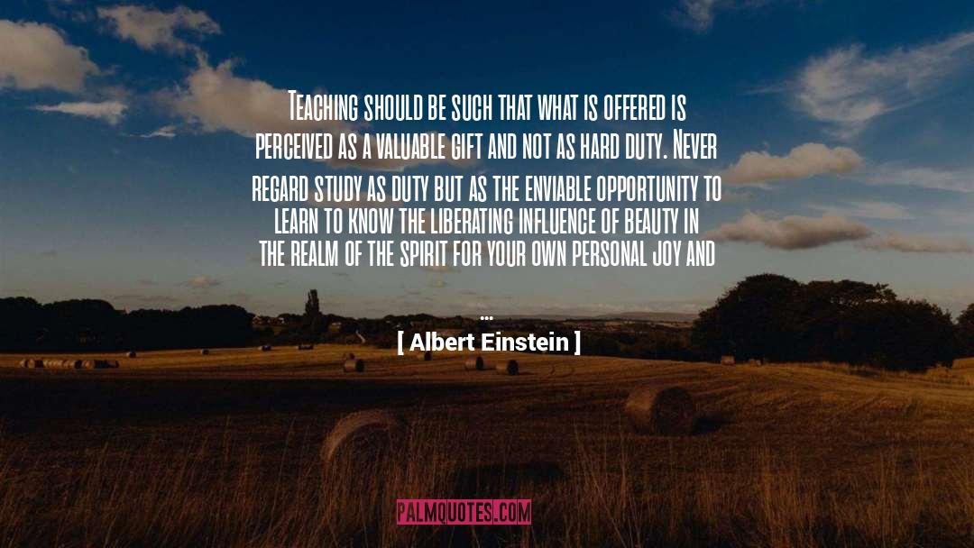Spiritual Joy quotes by Albert Einstein