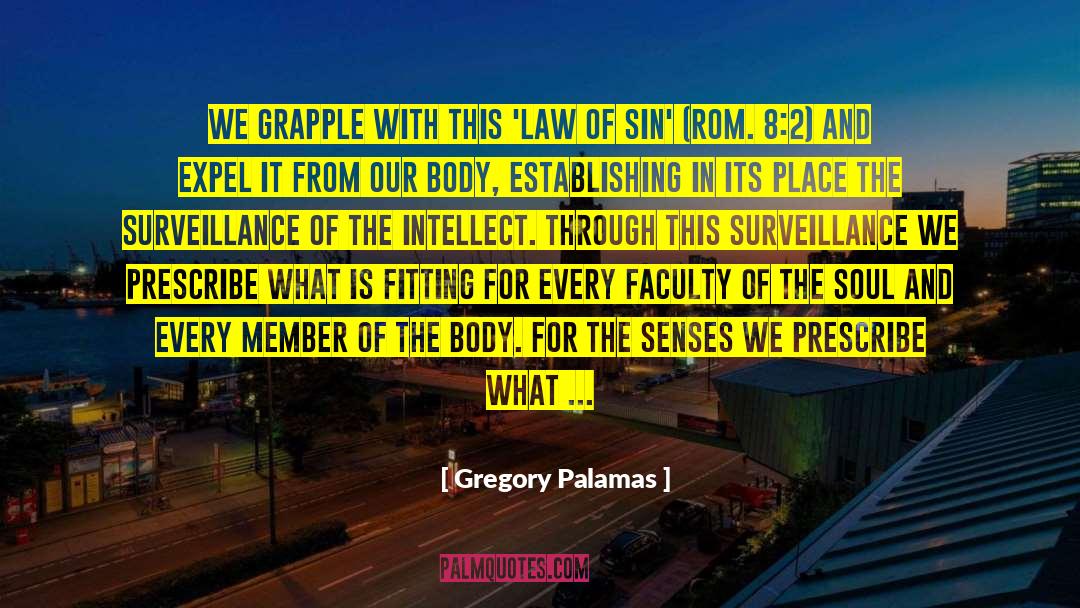 Spiritual Law quotes by Gregory Palamas