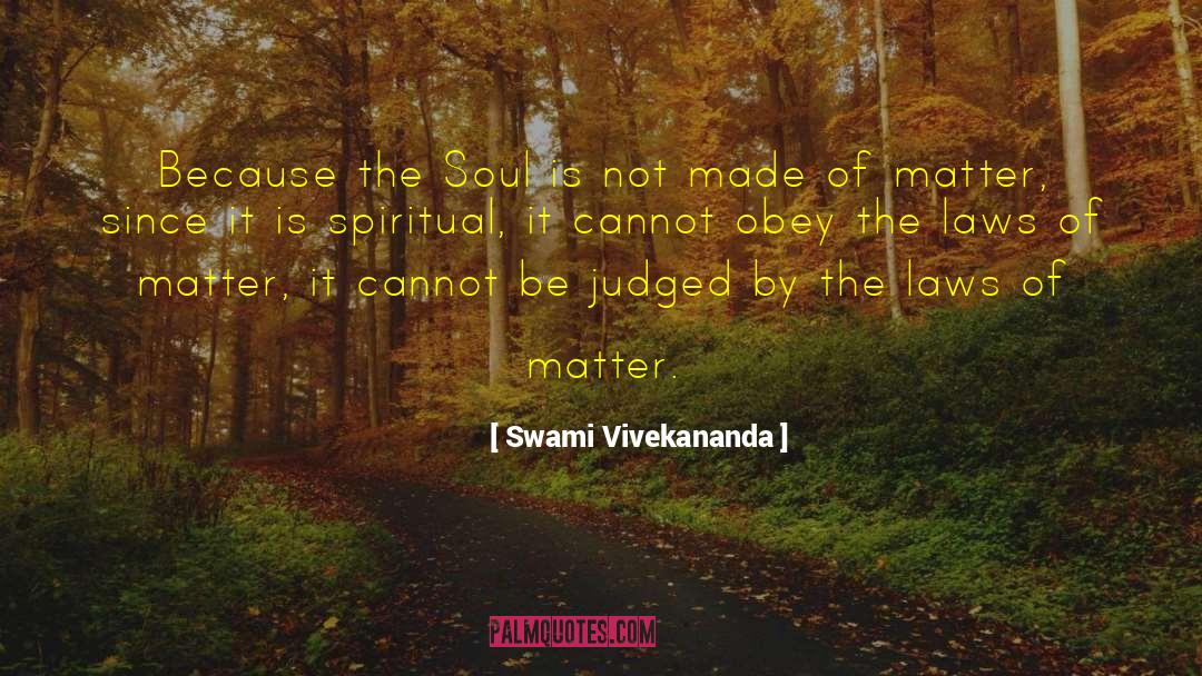Spiritual Law quotes by Swami Vivekananda