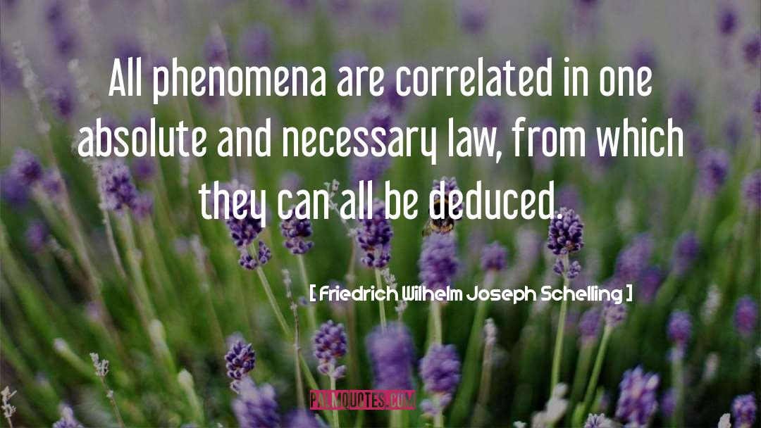 Spiritual Law quotes by Friedrich Wilhelm Joseph Schelling