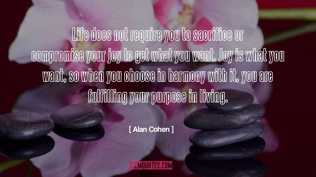 Spiritual Life Purpose quotes by Alan Cohen