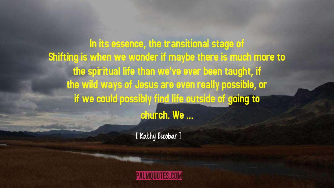 Spiritual Life quotes by Kathy Escobar
