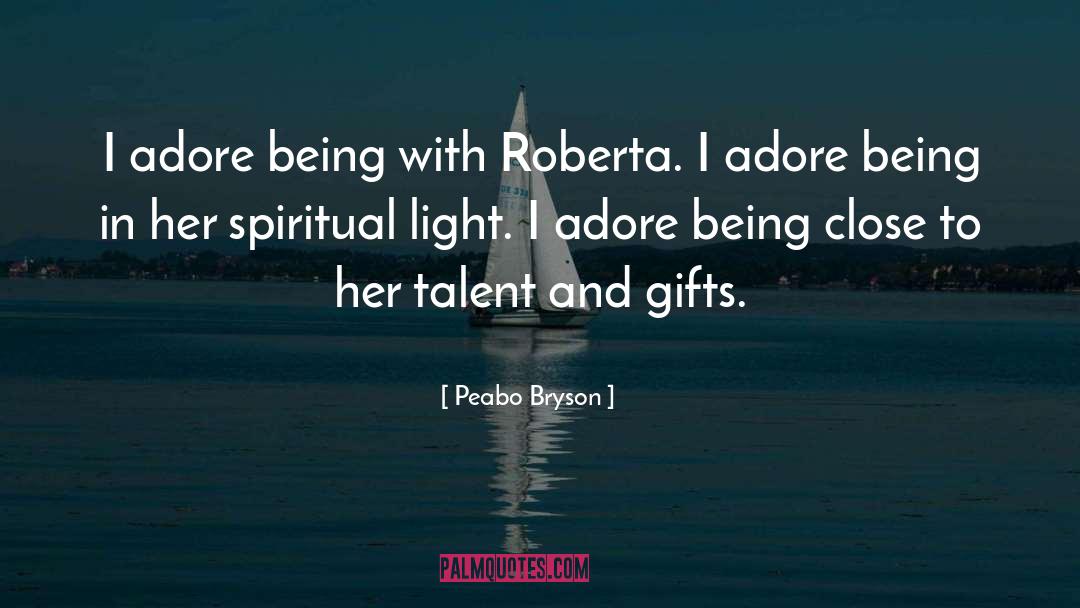 Spiritual Light quotes by Peabo Bryson