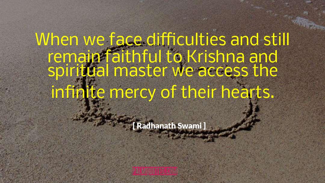 Spiritual Masters quotes by Radhanath Swami