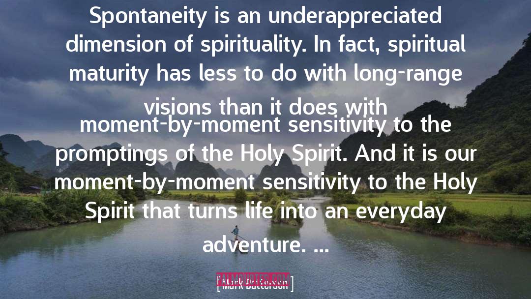 Spiritual Maturity quotes by Mark Batterson