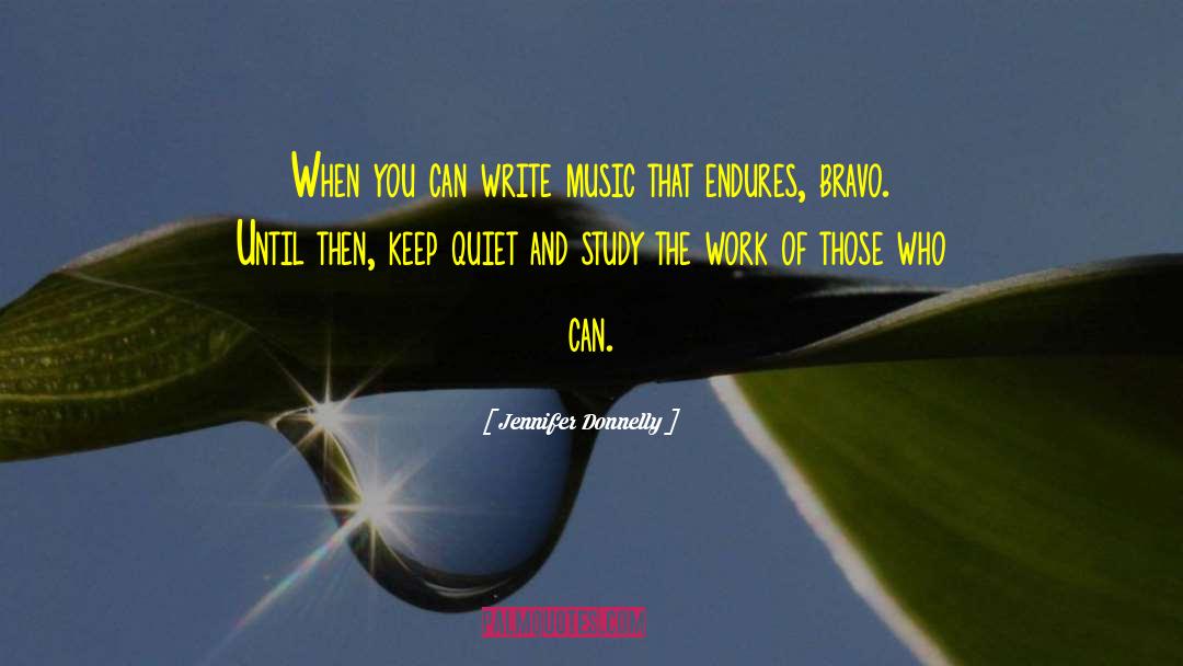 Spiritual Music quotes by Jennifer Donnelly