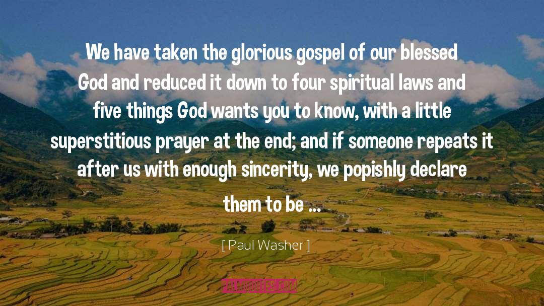 Spiritual Nature quotes by Paul Washer