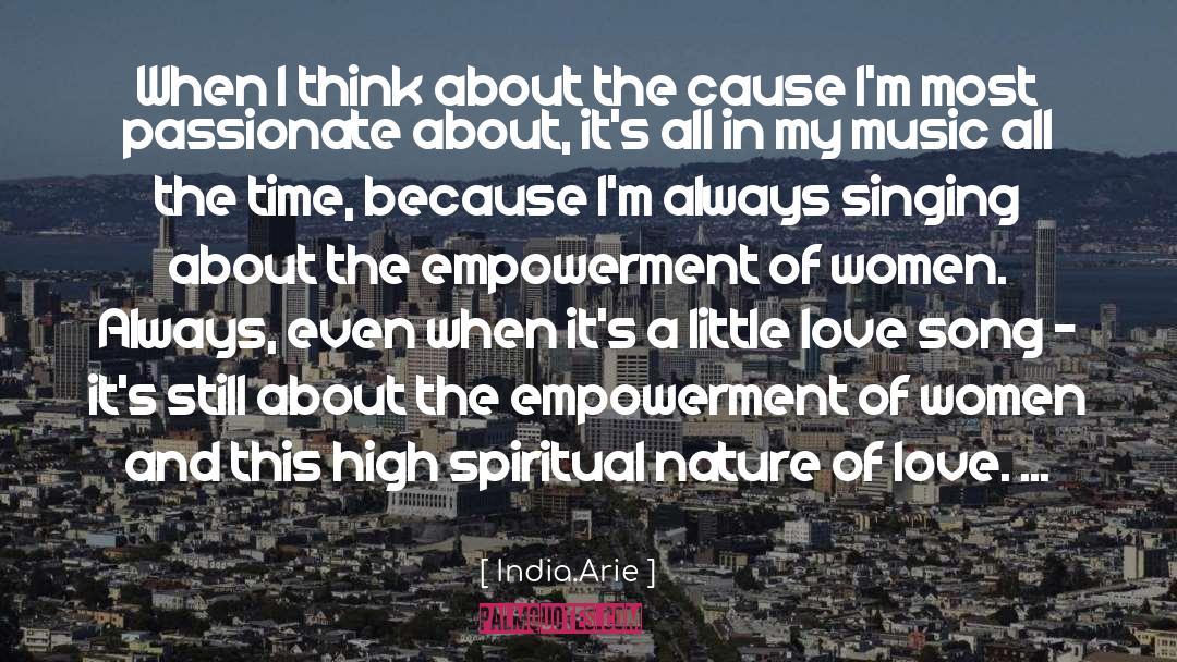 Spiritual Nature quotes by India.Arie