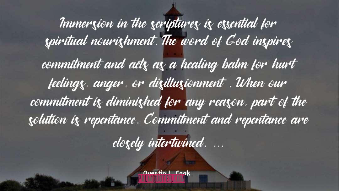Spiritual Nourishment quotes by Quentin L. Cook