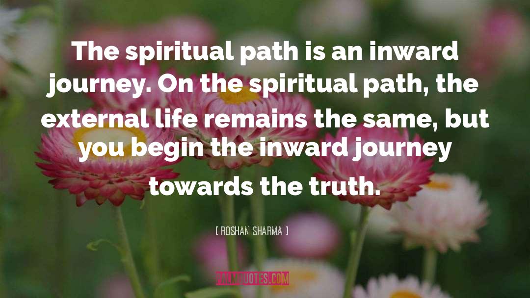 Spiritual Path quotes by Roshan Sharma