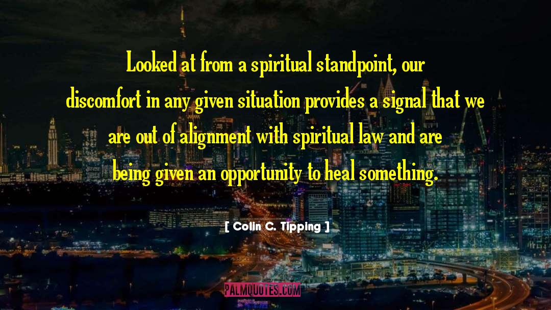 Spiritual Perception quotes by Colin C. Tipping