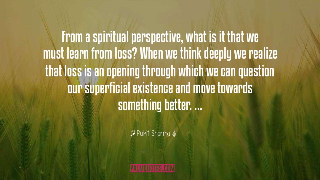 Spiritual Perspective quotes by Pulkit Sharma