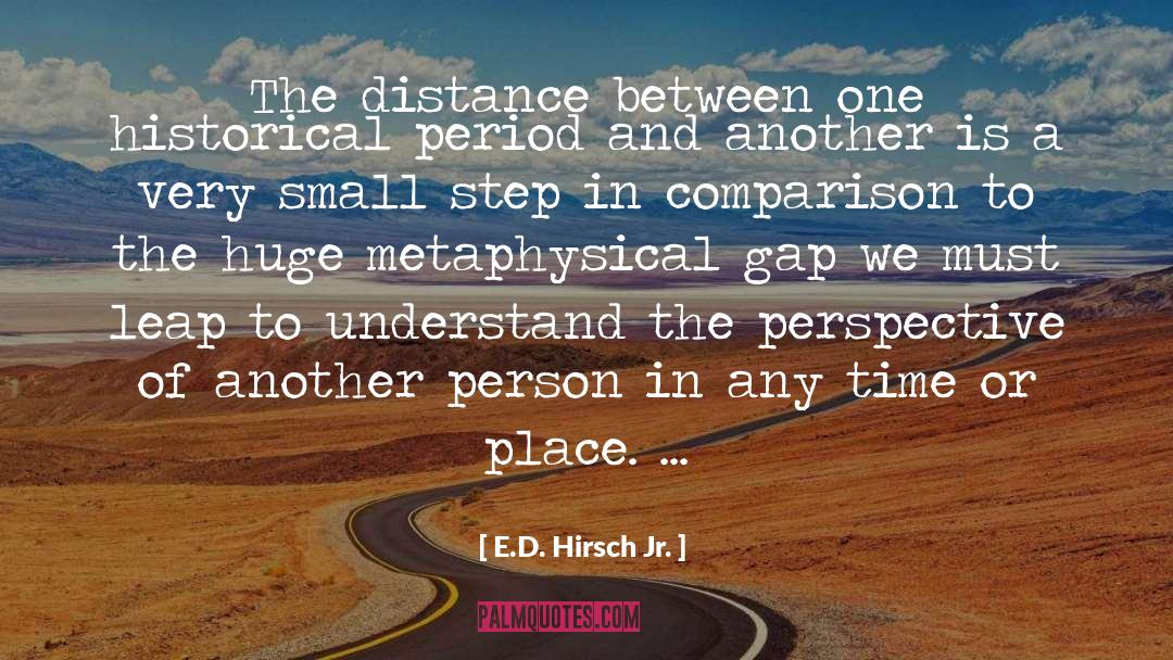 Spiritual Perspective quotes by E.D. Hirsch Jr.