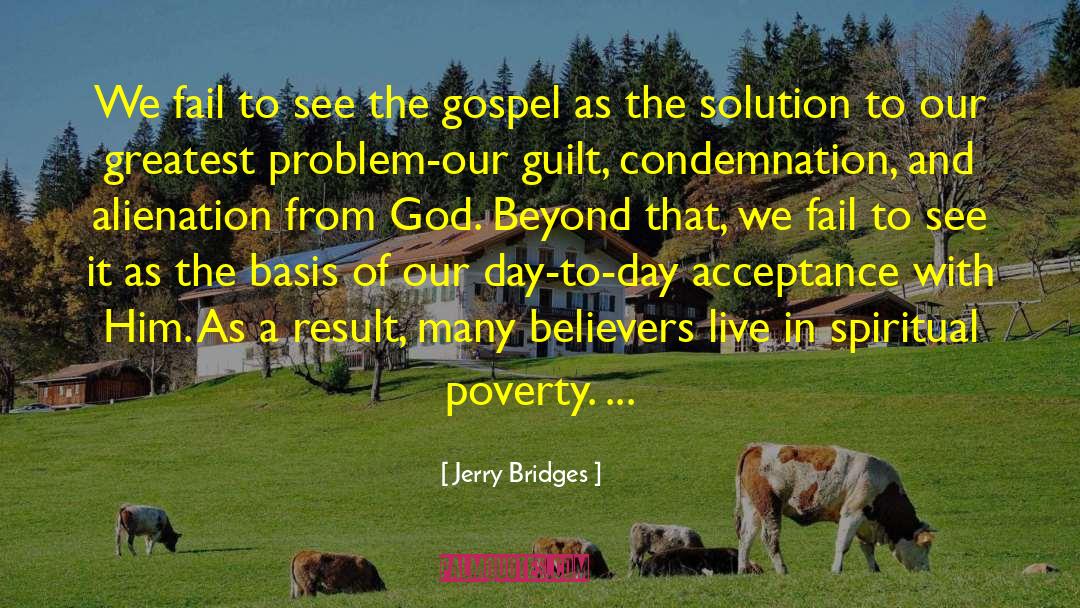 Spiritual Poverty quotes by Jerry Bridges