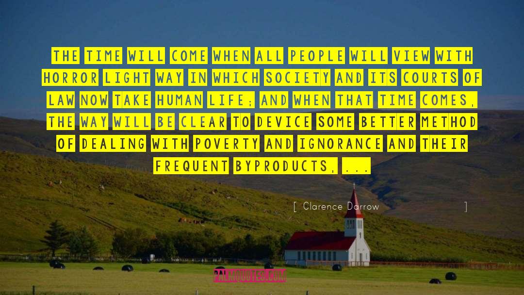 Spiritual Poverty quotes by Clarence Darrow