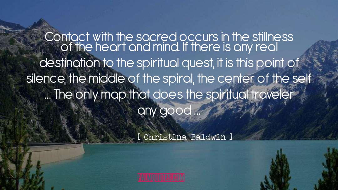 Spiritual Quest quotes by Christina Baldwin