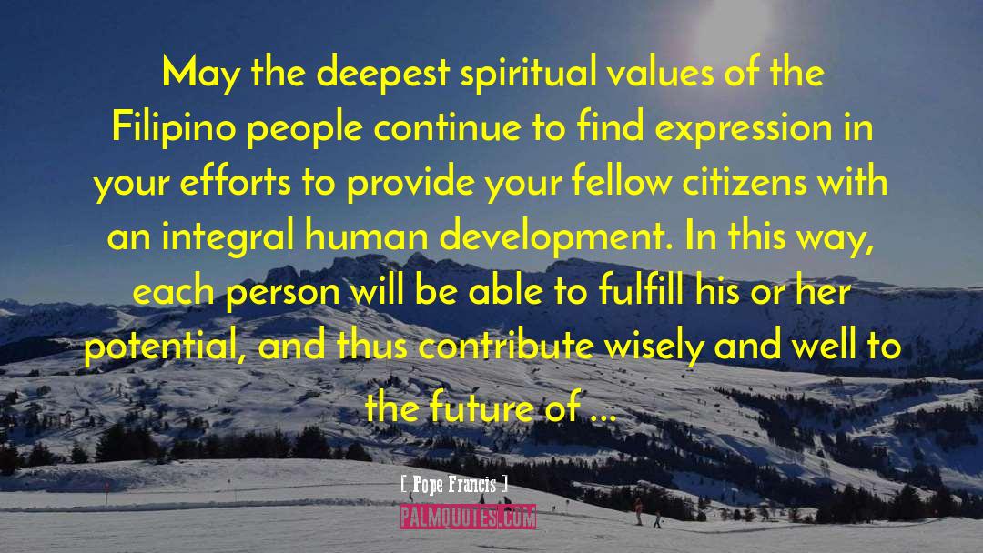 Spiritual Quest quotes by Pope Francis