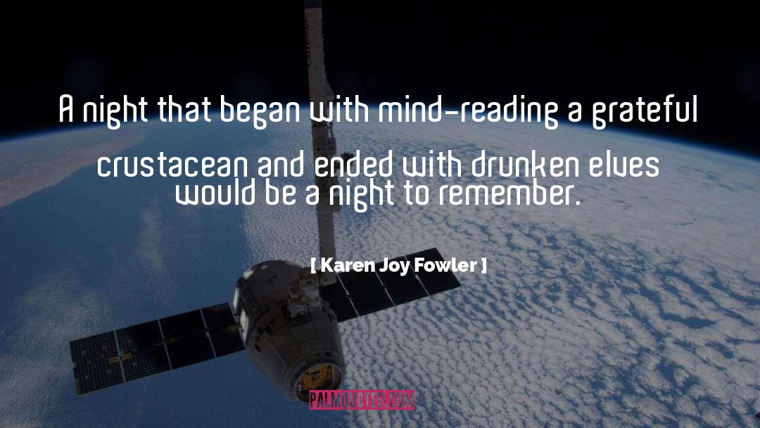 Spiritual Reading quotes by Karen Joy Fowler