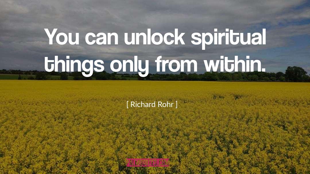 Spiritual Realism quotes by Richard Rohr