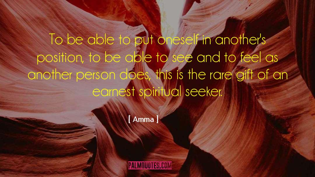 Spiritual Seeker quotes by Amma