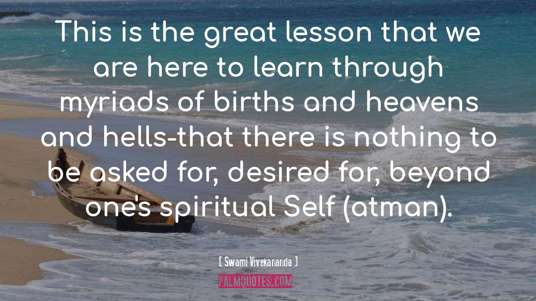 Spiritual Self quotes by Swami Vivekananda