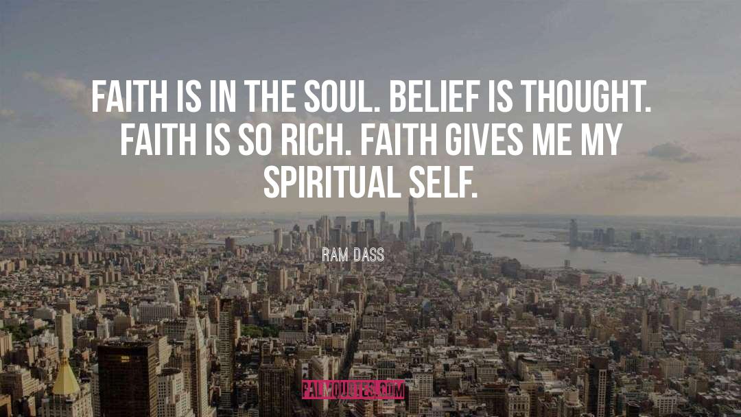 Spiritual Self quotes by Ram Dass