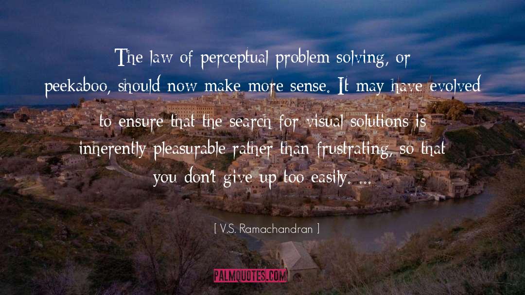 Spiritual Solutions quotes by V.S. Ramachandran