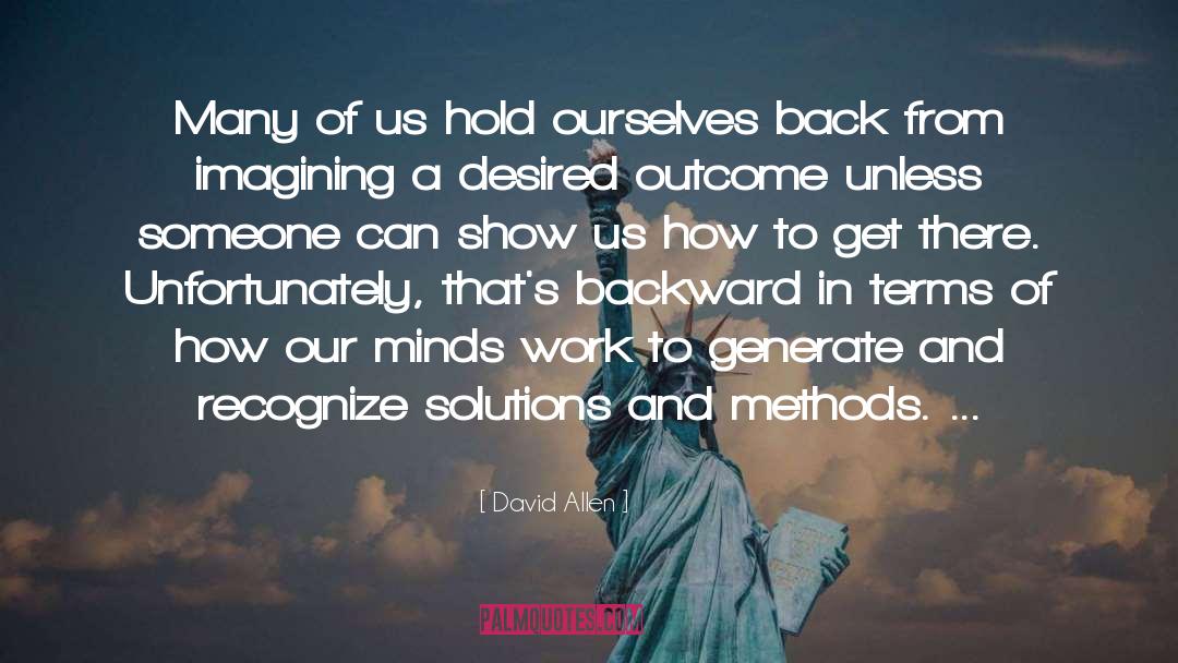 Spiritual Solutions quotes by David Allen