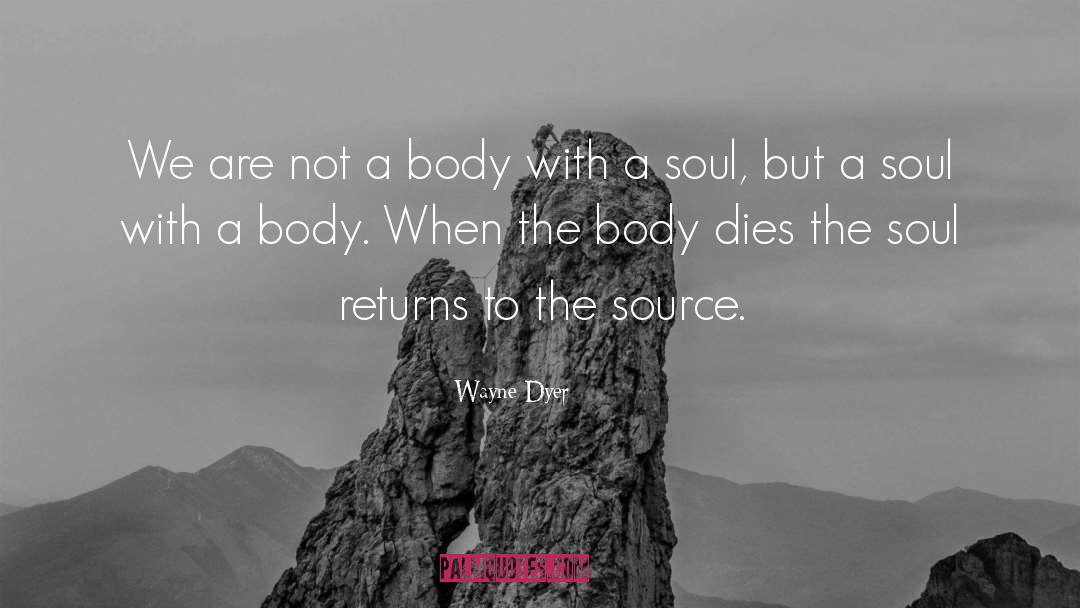 Spiritual Soul quotes by Wayne Dyer